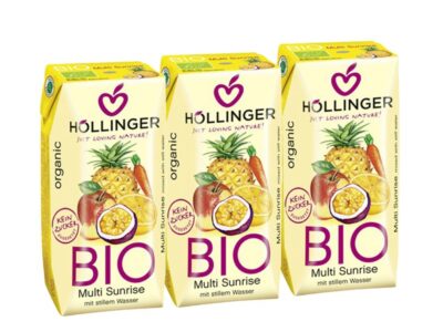 Suco multi -nascer (multifrutas) bio 3x200ml hollinger