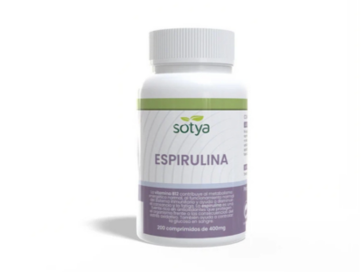 Spirulina 400mg 200 comprimidos Sotya