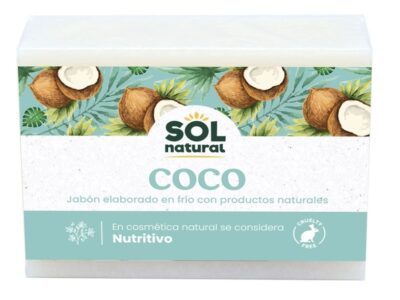 Sabonete de coco, 100g - Sol Natural