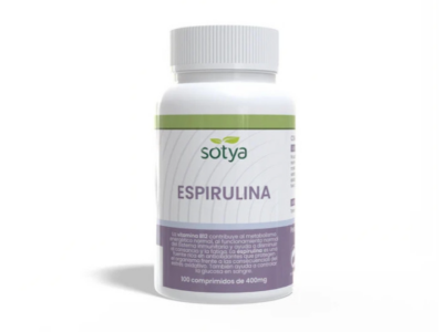 Spirulina 400mg 100 comprimidos Sotya